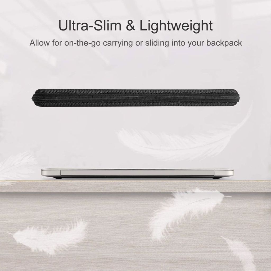 Tech-Protect Hardpouch Laptop-etui til 13-14" – Sort