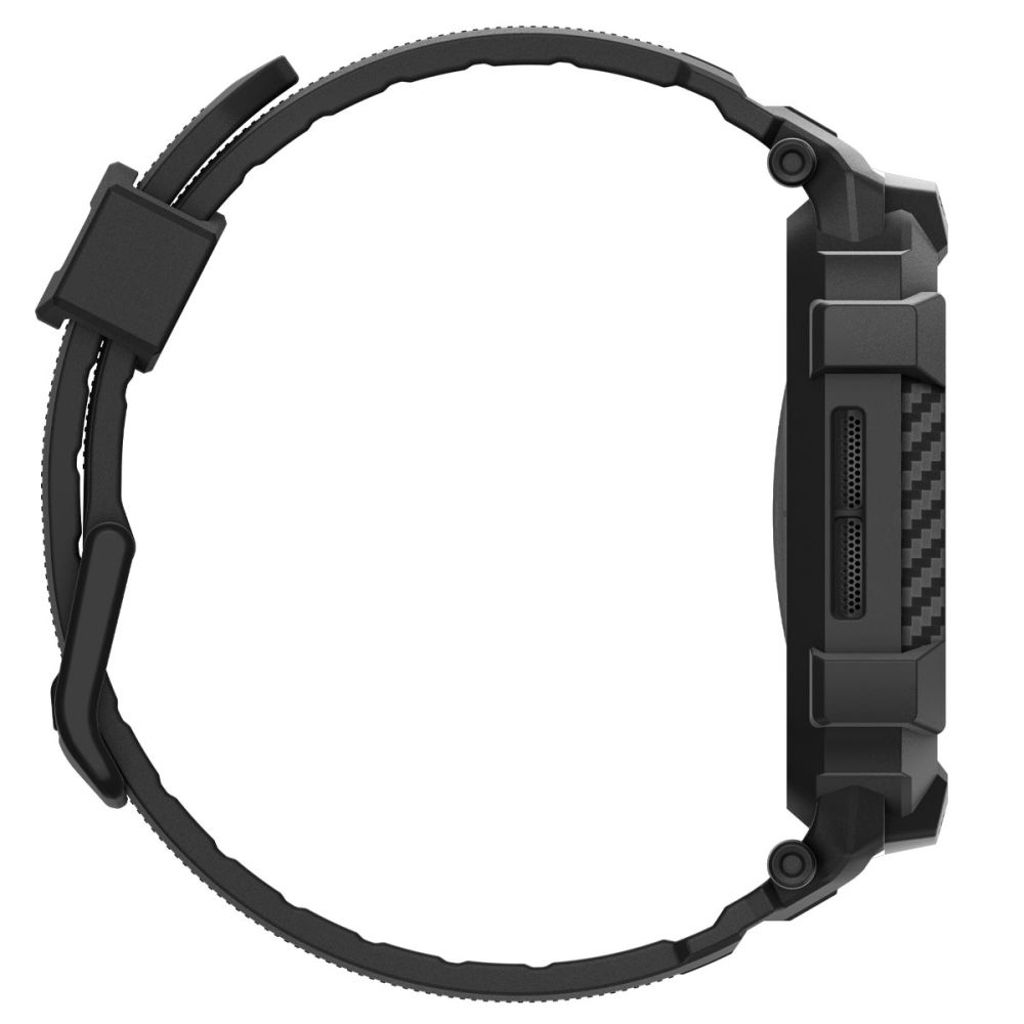 Spigen Rugged Armor Pro Kellonranneke Apple Watch 42mm - Musta