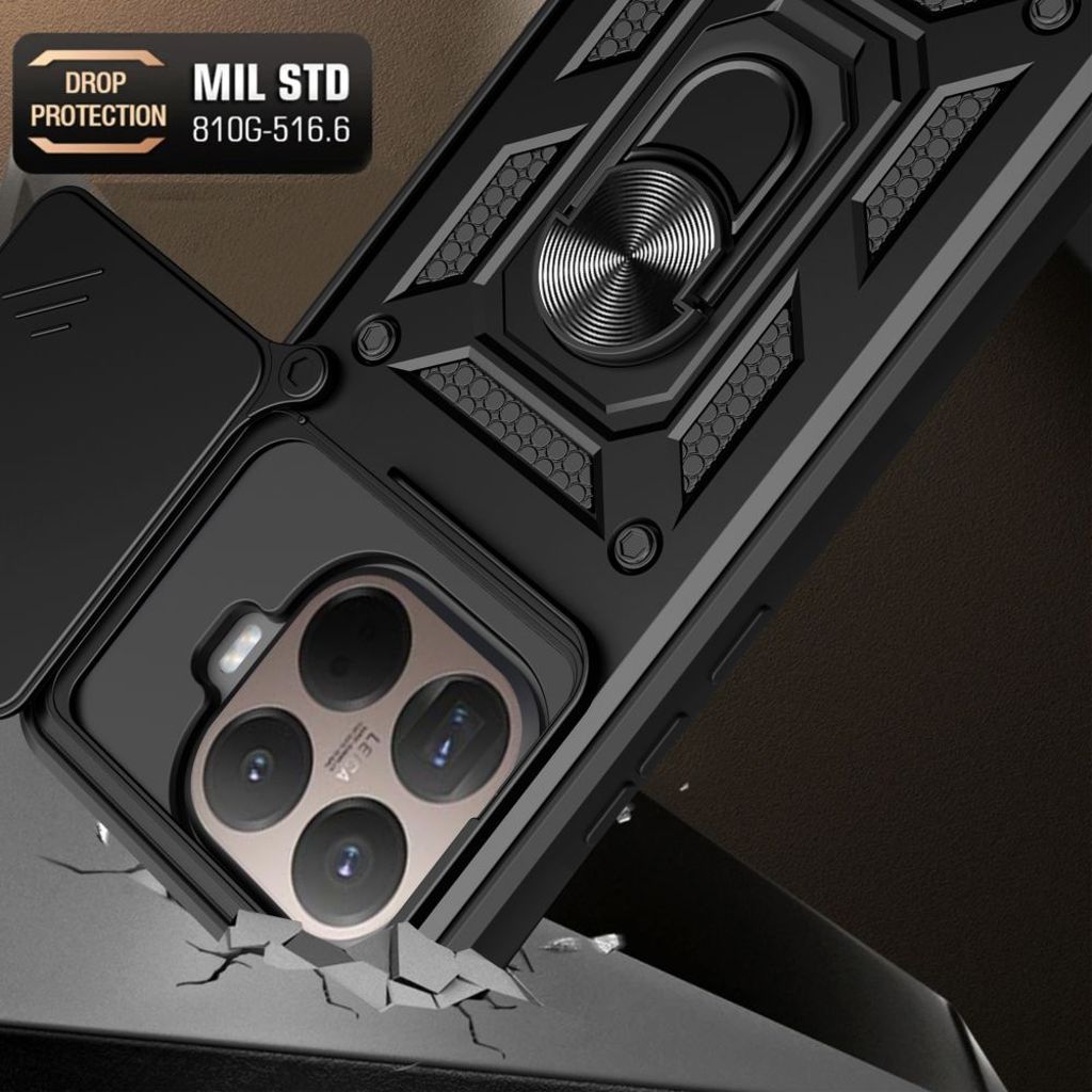 Tech-Protect CamShield Pro Skal till Xiaomi 15T Pro - Svart