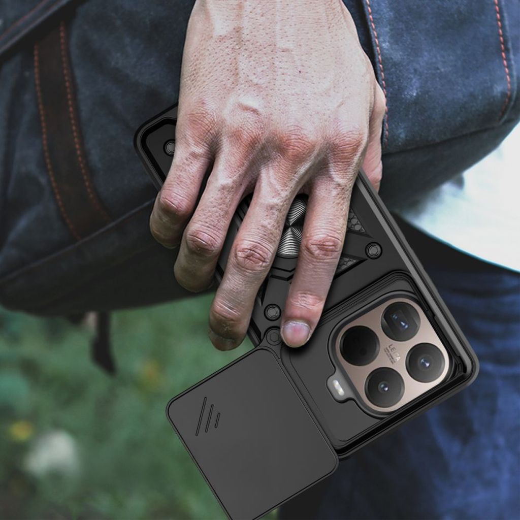 Tech-Protect CamShield Pro Skal till Xiaomi 15T Pro - Svart