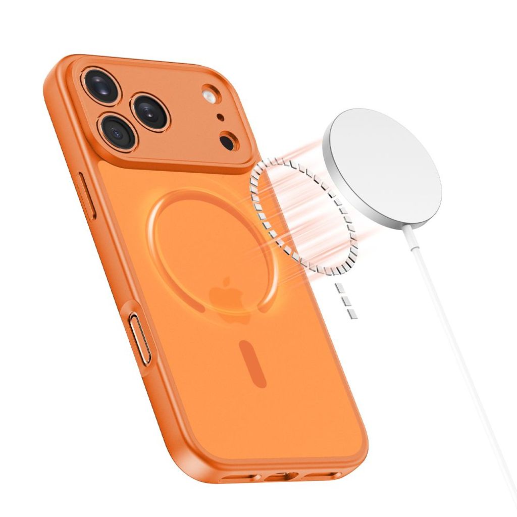 Tech-Protect BasicMag MagSafe Cover til iPhone 17 Pro Max - Orange