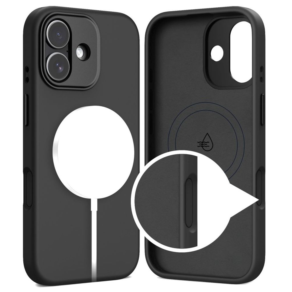 Tech-Protect Uniq MagSafe Cover til iPhone 17 - Sort