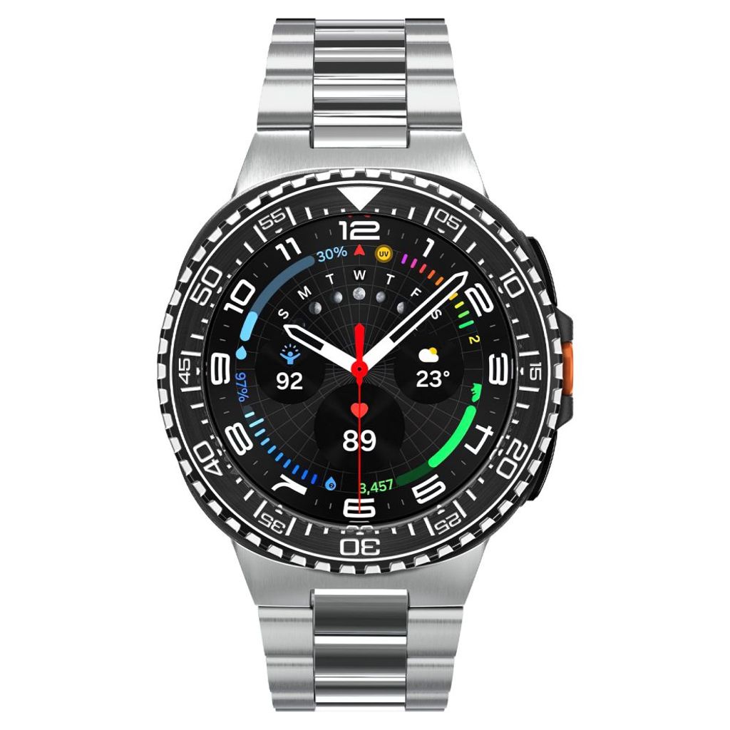 Spigen Tune Pro Diverna Samsung Galaxy Watch 8 Classic Bezel – Musta
