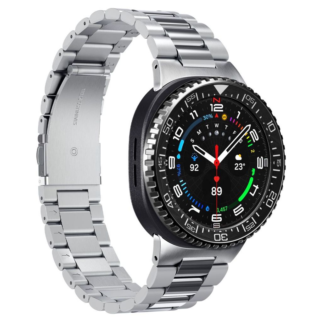 Spigen Tune Pro Diverna Samsung Galaxy Watch 8 Classic Bezel – Musta