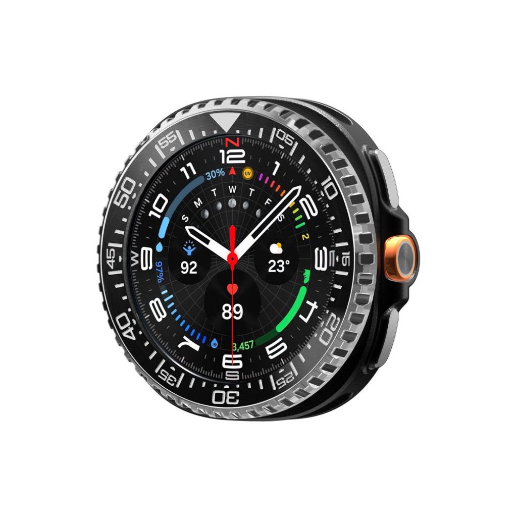 Spigen Tune Pro Diverna Samsung Galaxy Watch 8 Classic Bezel – Musta