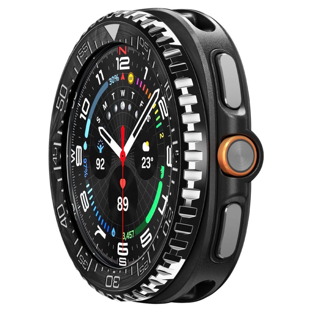 Spigen Tune Pro Diverna Samsung Galaxy Watch 8 Classic Bezel – Musta