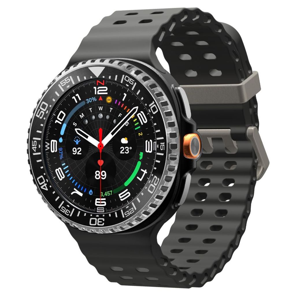 Spigen Tune Pro Diverna Samsung Galaxy Watch 8 Classic Bezel – Musta