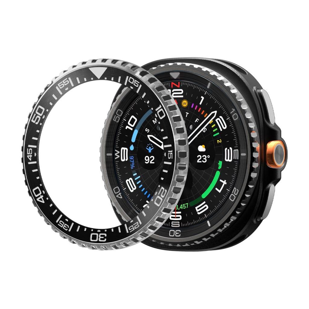 Spigen Tune Pro Diverna Samsung Galaxy Watch 8 Classic Bezel – Musta