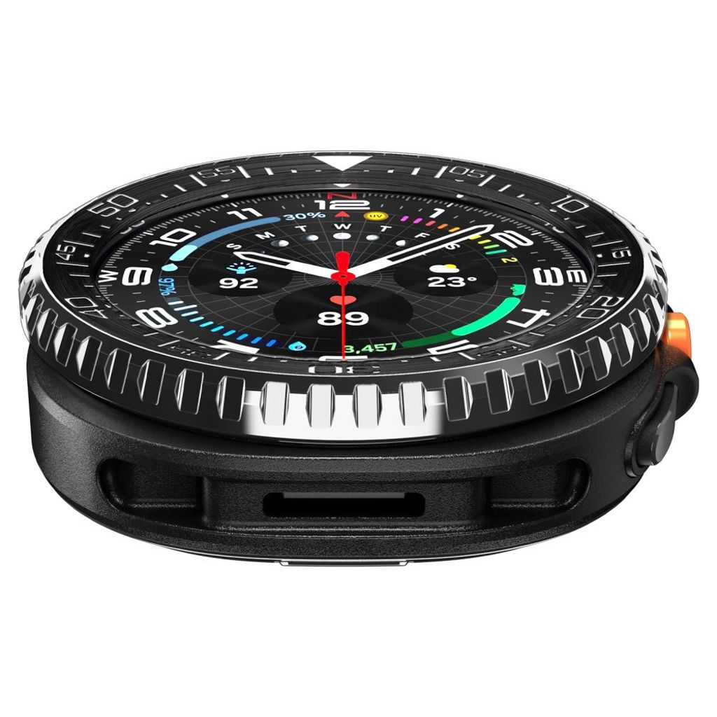 Spigen Tune Pro Diverna Samsung Galaxy Watch 8 Classic Bezel – Musta
