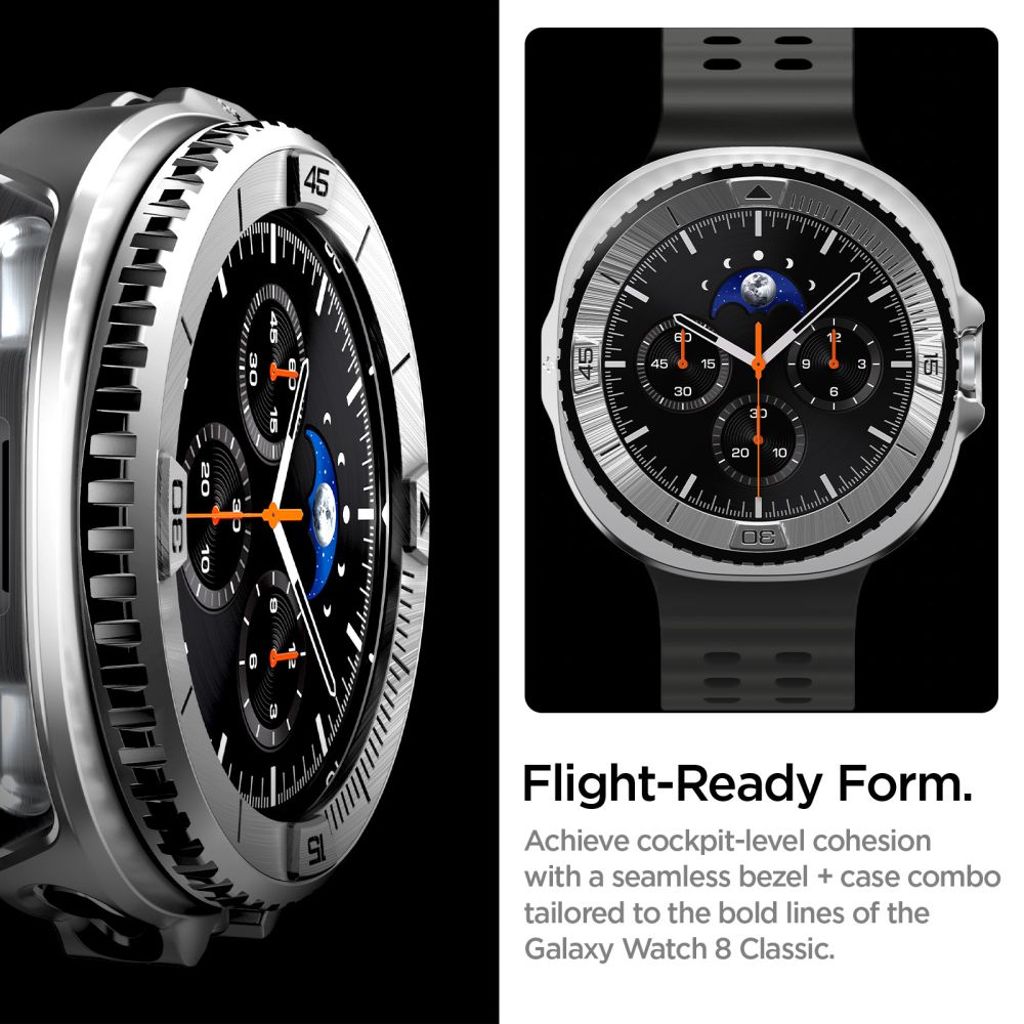 Spigen Tune Pro Pilot Samsung Galaxy Watch 8 Classic Bezel – Hopea