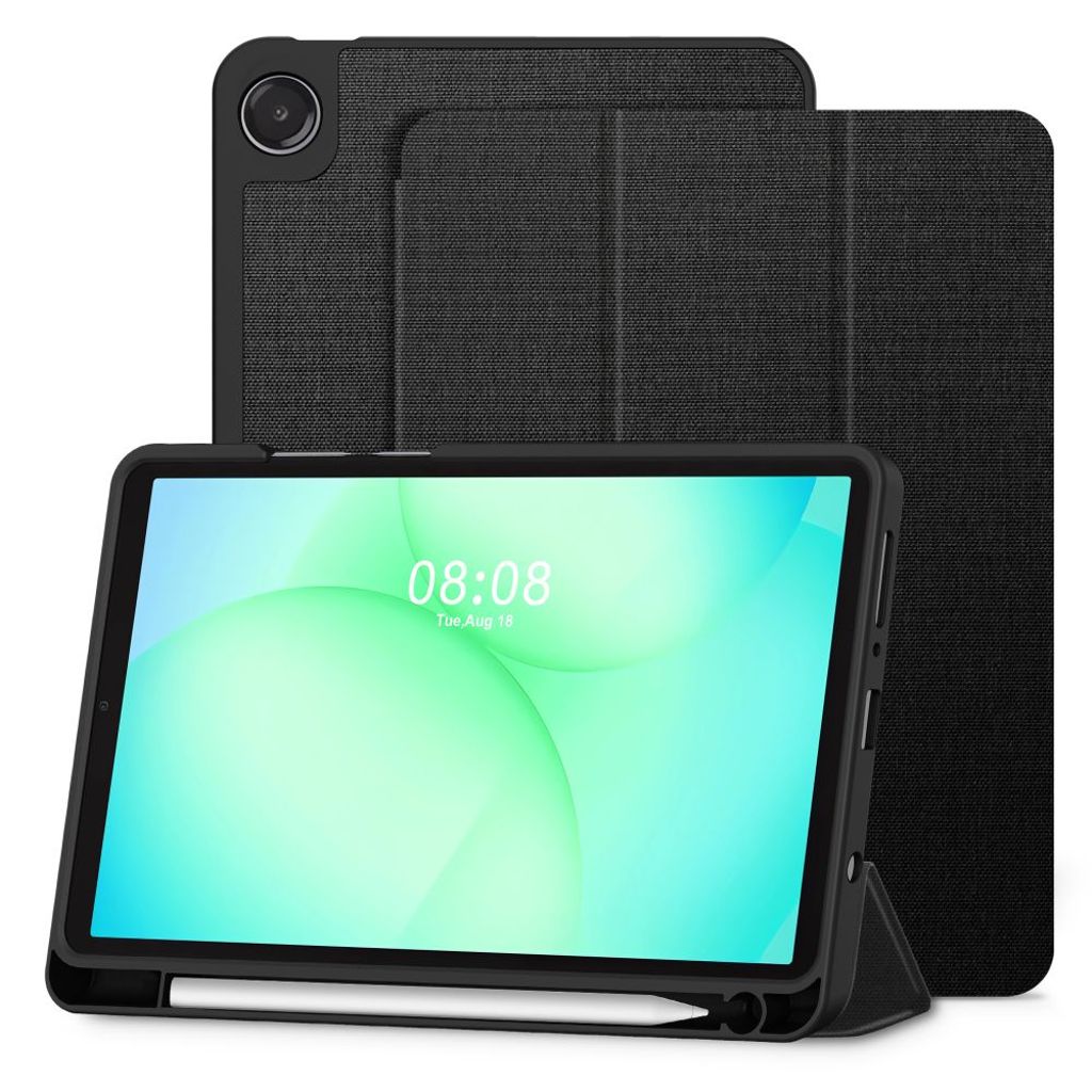 Tech-Protect SC Pen Canvas Fodral till Samsung Galaxy Tab A9/A11 - Svart