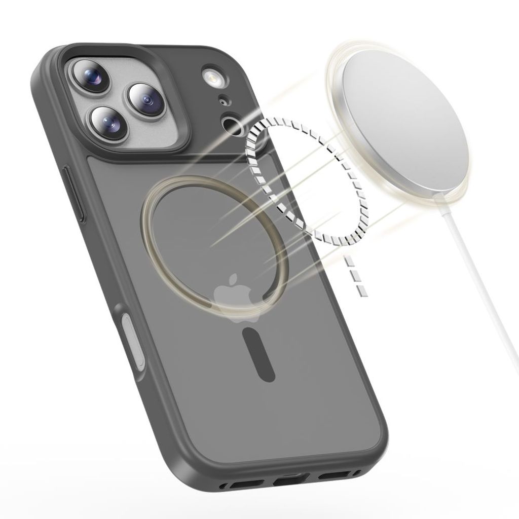 Tech-Protect MagMat MagSafe Cover til iPhone 17 Pro Max - Grå
