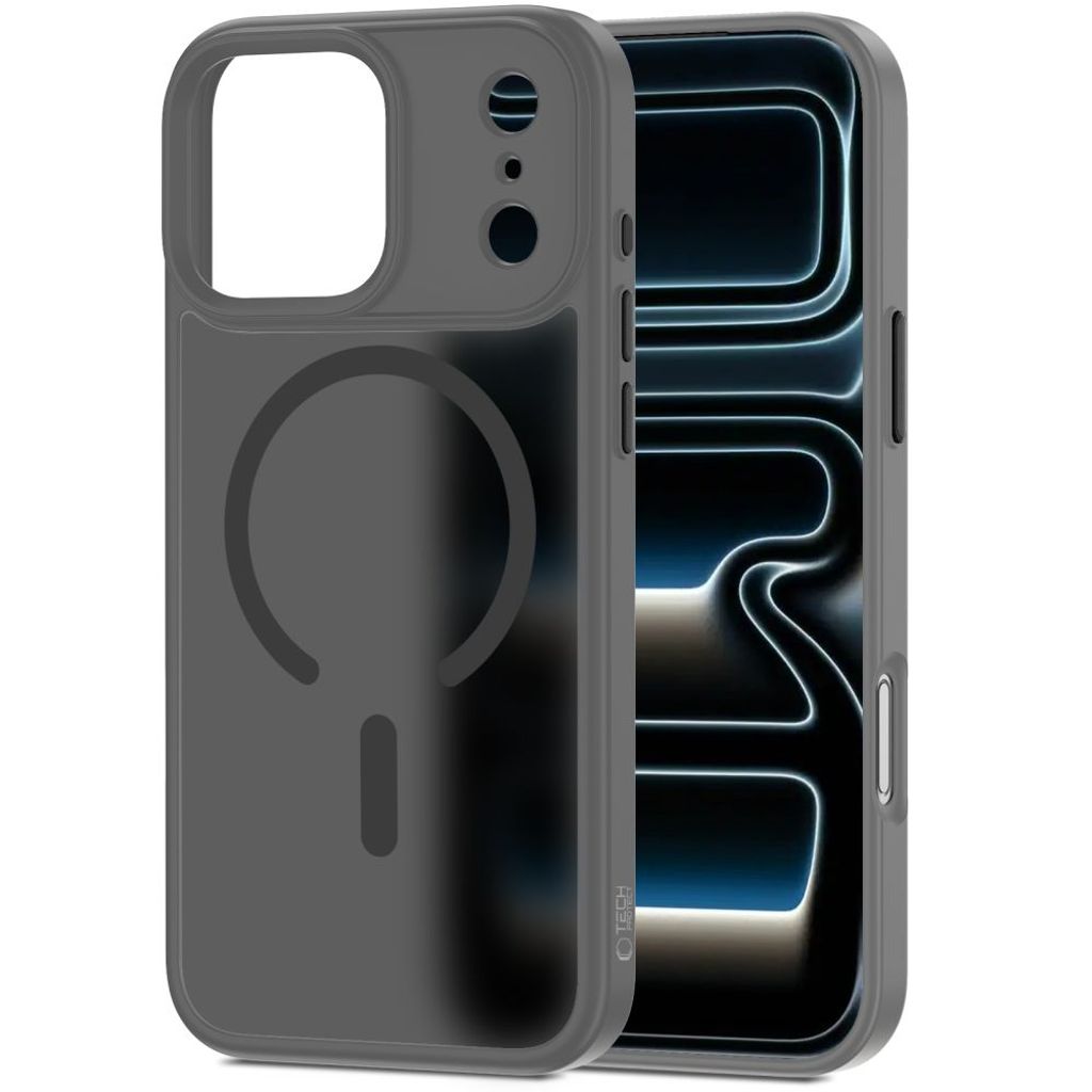 Tech-Protect MagMat MagSafe Cover til iPhone 17 Pro Max - Grå