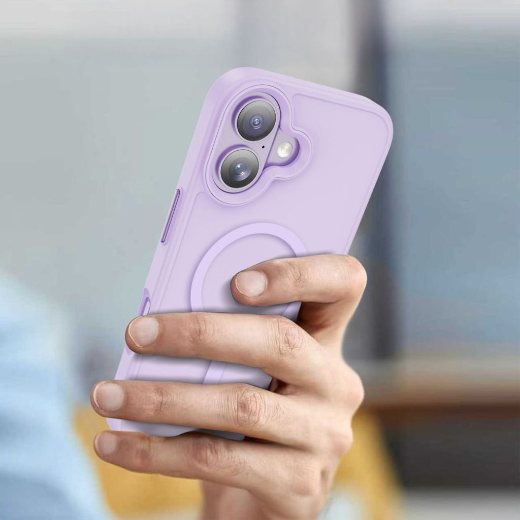 Tech-Protect MagMat MagSafe Kuori iPhone 17 - Violetti