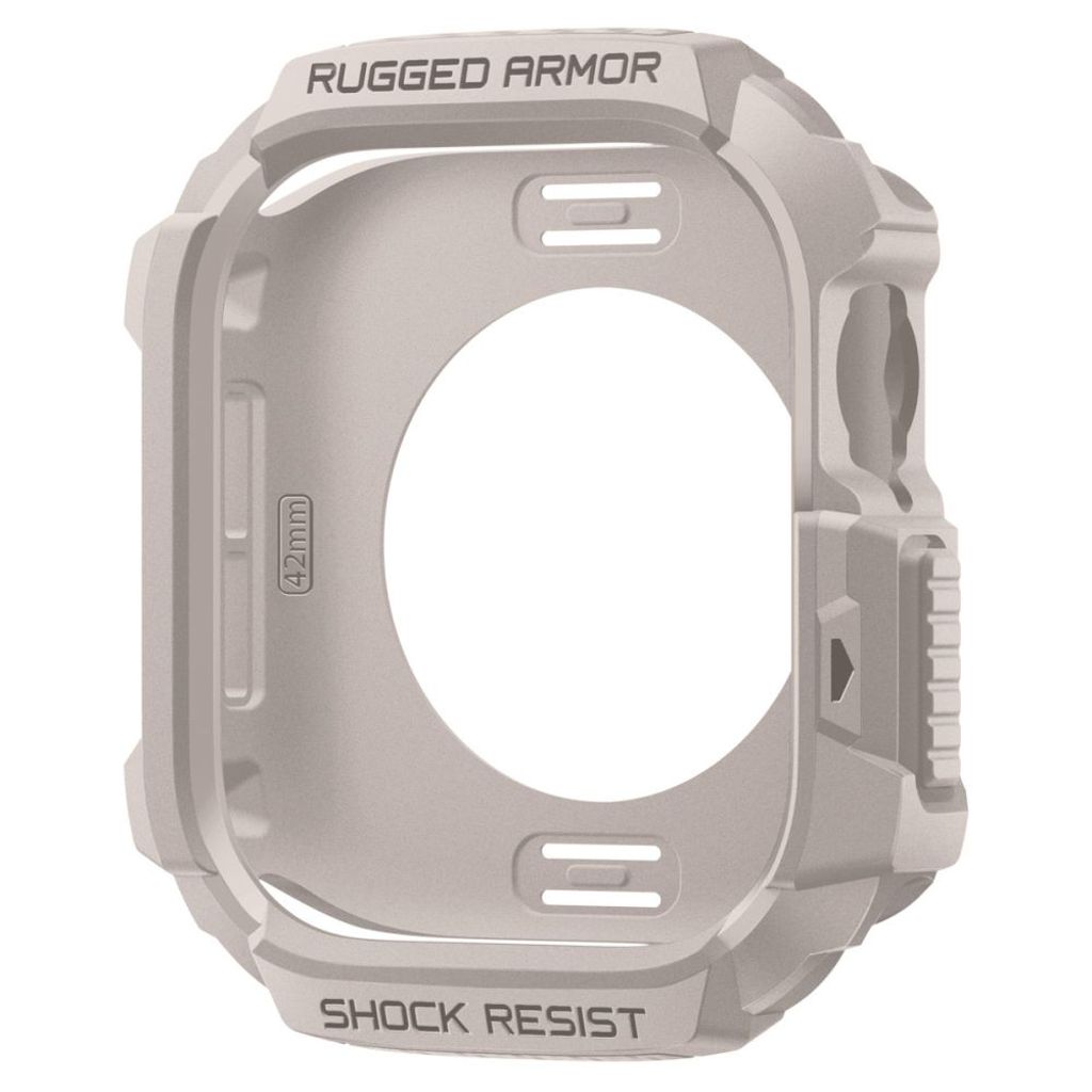 Spigen Rugged Armor Deksel til Apple Watch 42mm - Beige