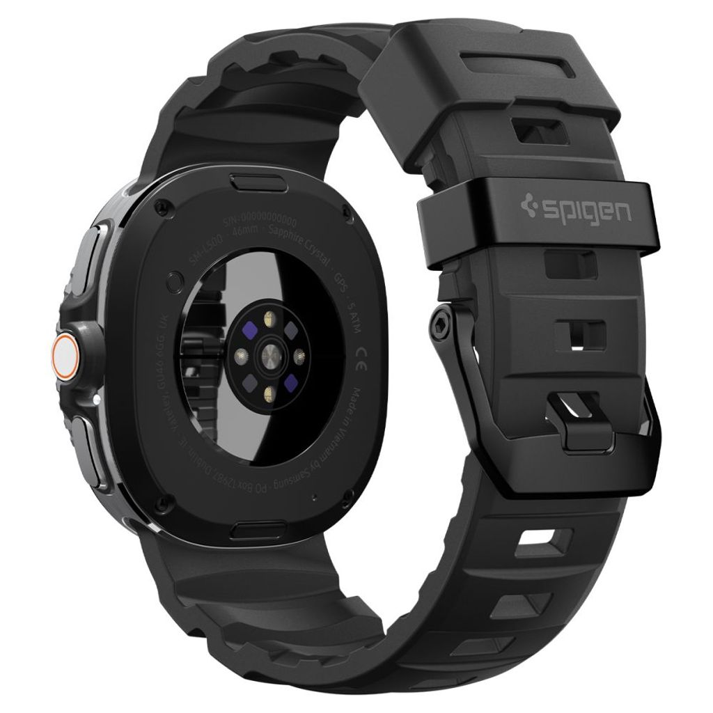 Spigen WBS2 Kellonranneke Samsung Galaxy Watch 40/44/46mm - Musta