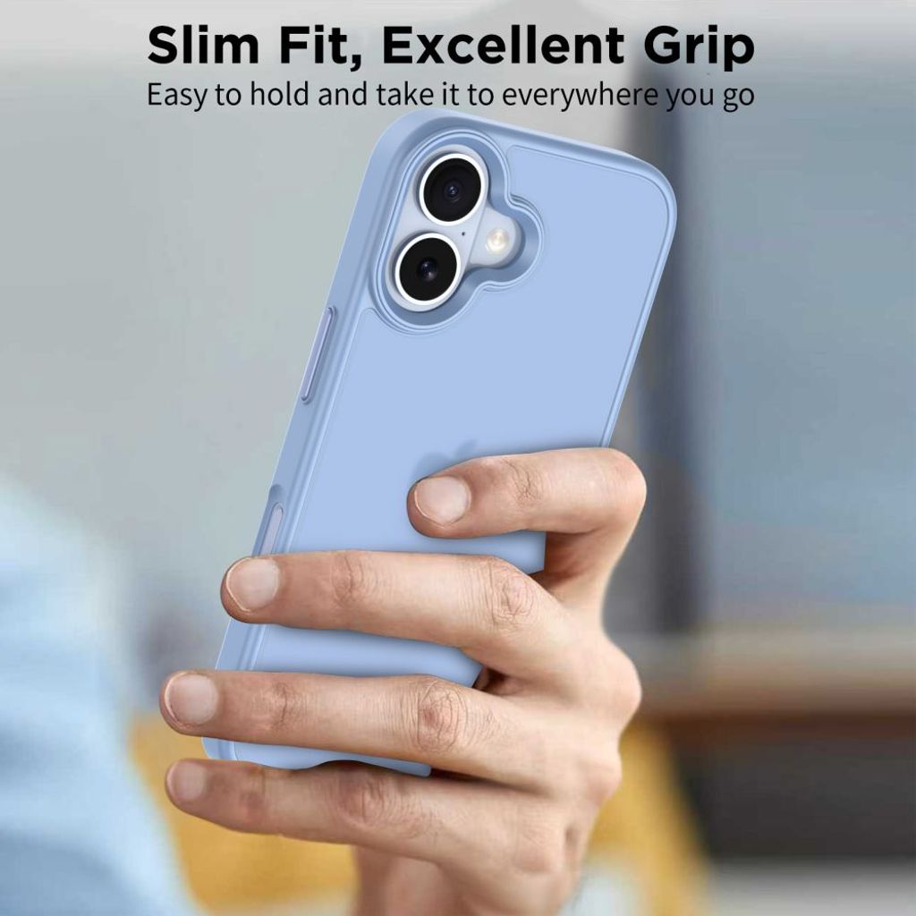 Tech-Protect MagMat Cover til iPhone 17 - Blå