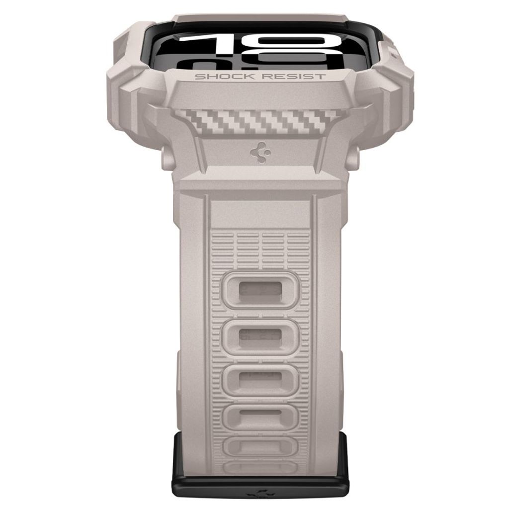 Spigen Rugged Armor Pro Kellonranneke Apple Watch 42mm - Beige