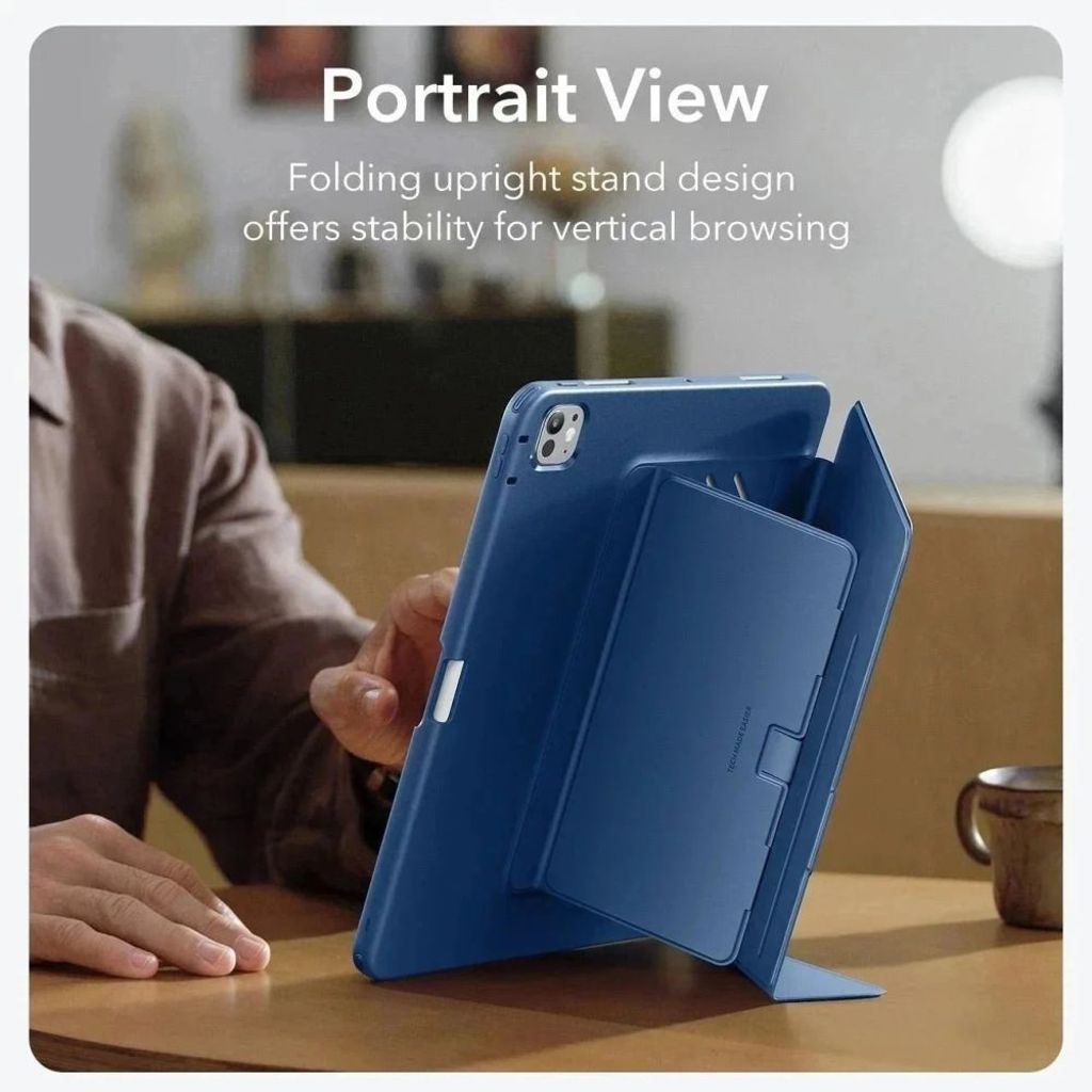 ESR Flip Hybrid Etui til iPad Pro 11" 2024-2025 - Marineblå