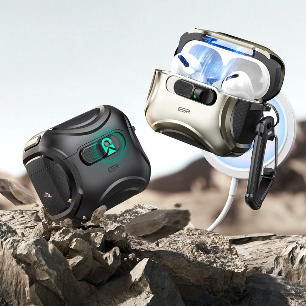 ESR Cyber FlickLock MagSafe Skal till AirPods Pro 3 - Svart