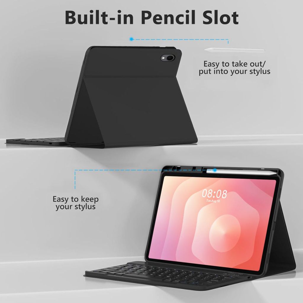 Tech-Protect SC Pen Fodral till Samsung Galaxy Tab S11 11" - Svart