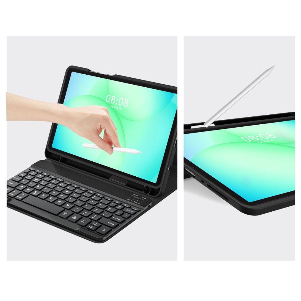 Tech-Protect SC Pen Fodral till Samsung Galaxy Tab A9/A11 - Svart