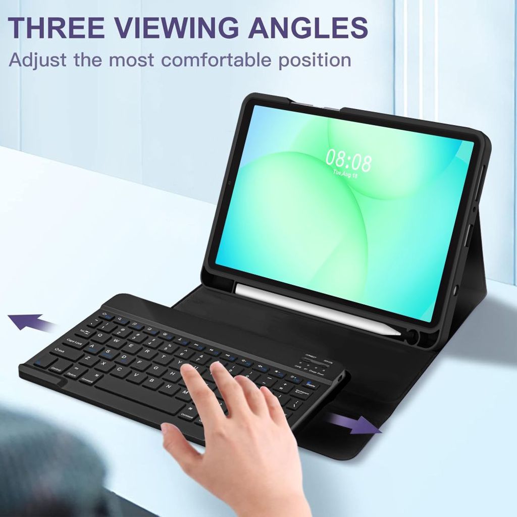 Tech-Protect SC Pen Fodral till Samsung Galaxy Tab A9/A11 - Svart