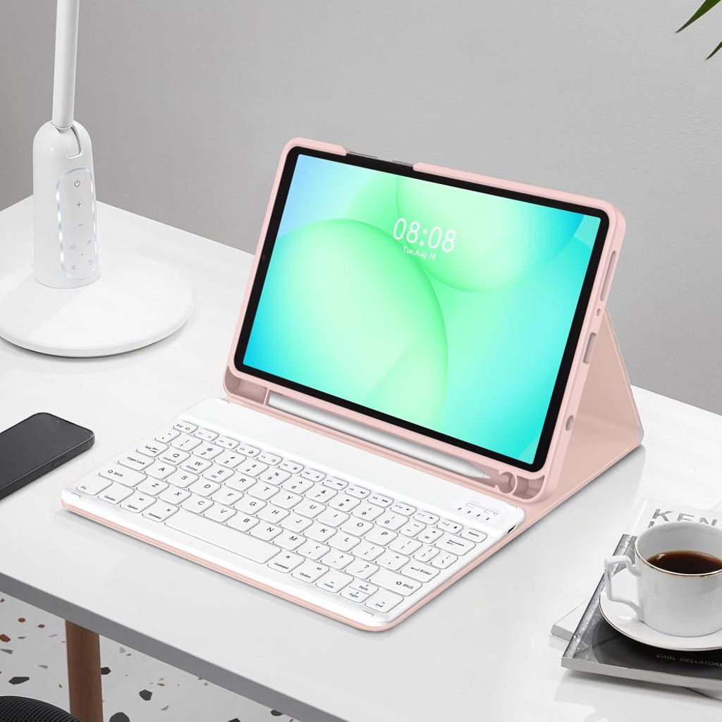 Tech-Protect SC Pen Fodral till Samsung Galaxy Tab A9/A11 - Rosa