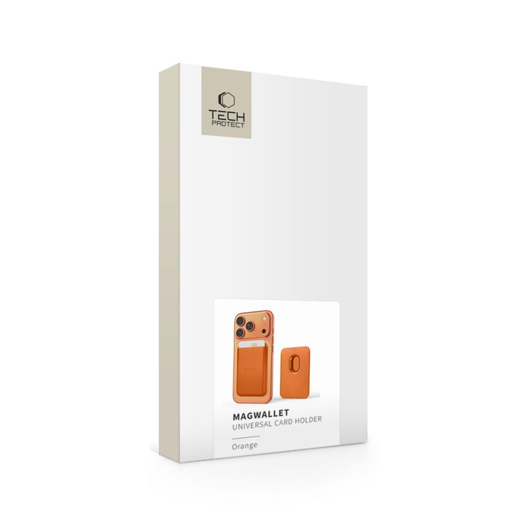 Tech-Protect MagWallet MagSafe magnetiskt korthållare – Orange