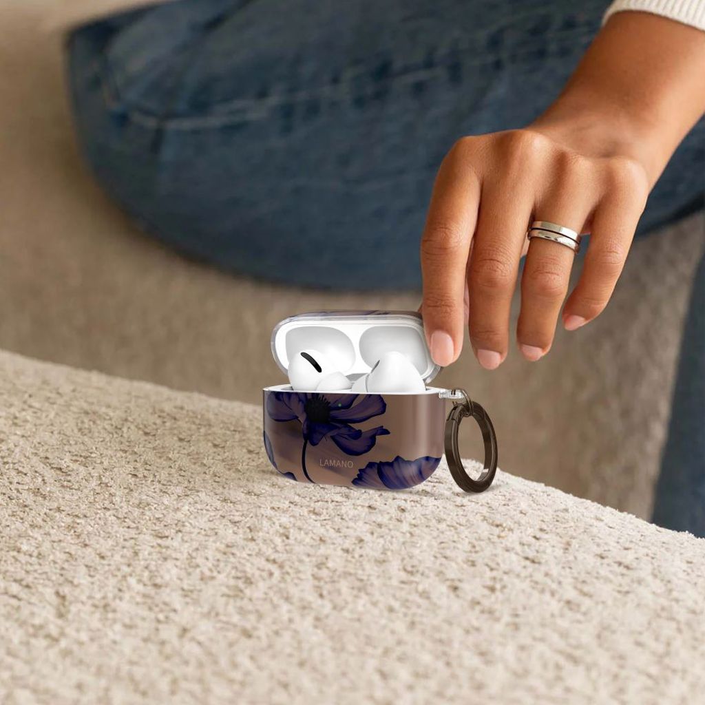 Tech-Protect Lamano Skal till AirPods 3 Pro - Brun/Lila