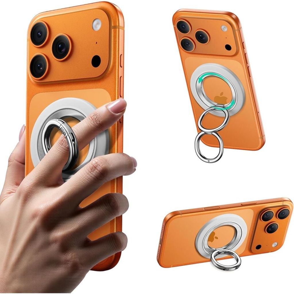 ESR HaloLock MagSafe ringhållare för mobiltelefon – vit