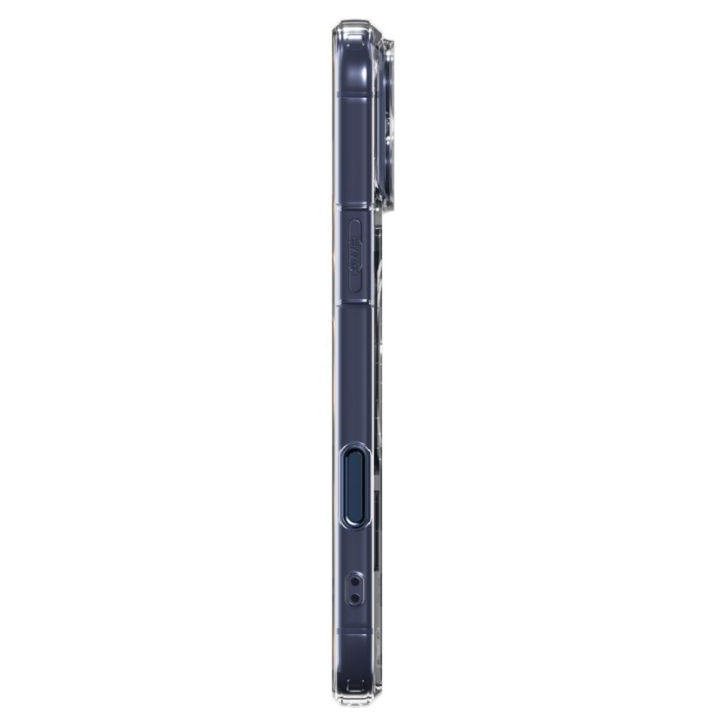 Spigen Thin Fit MagSafe Cover til iPhone 17 Pro - Transparent Marineblå