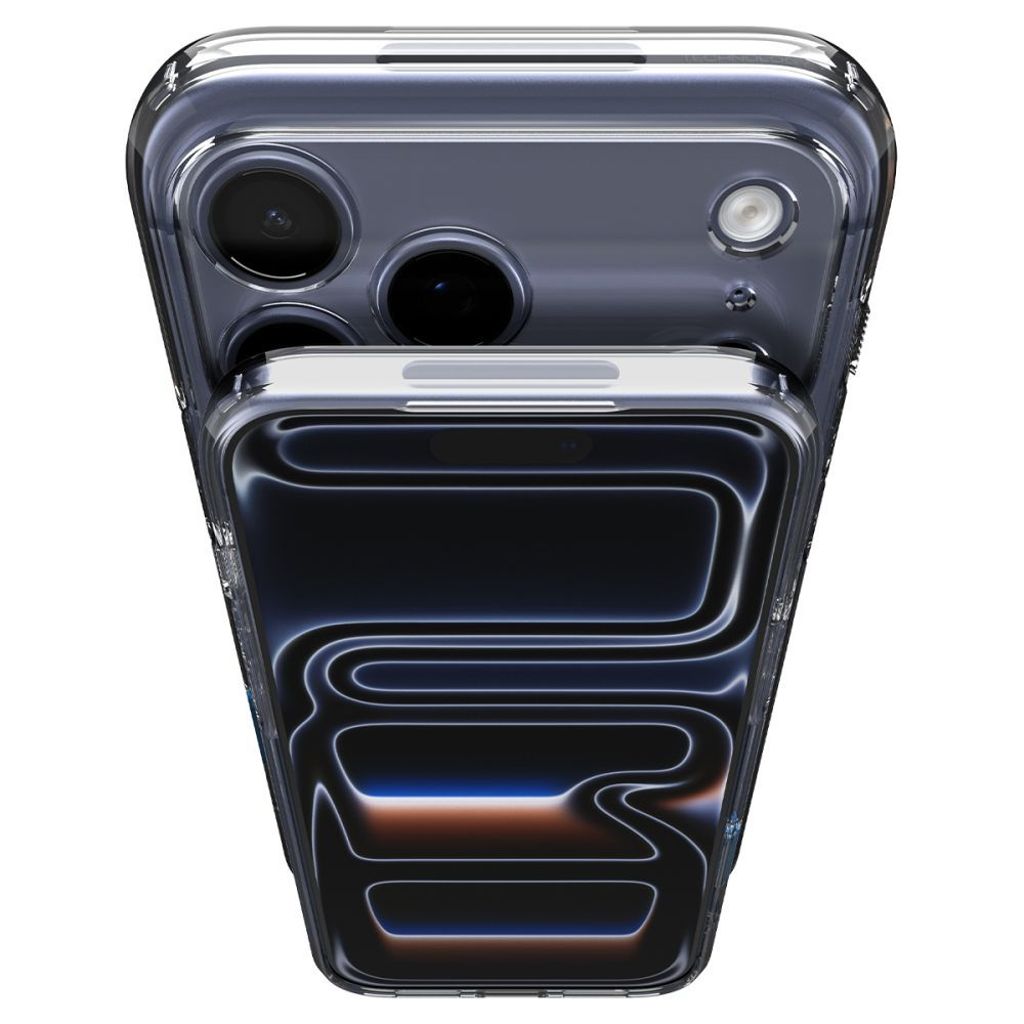 Spigen Thin Fit MagSafe Cover til iPhone 17 Pro - Transparent Marineblå