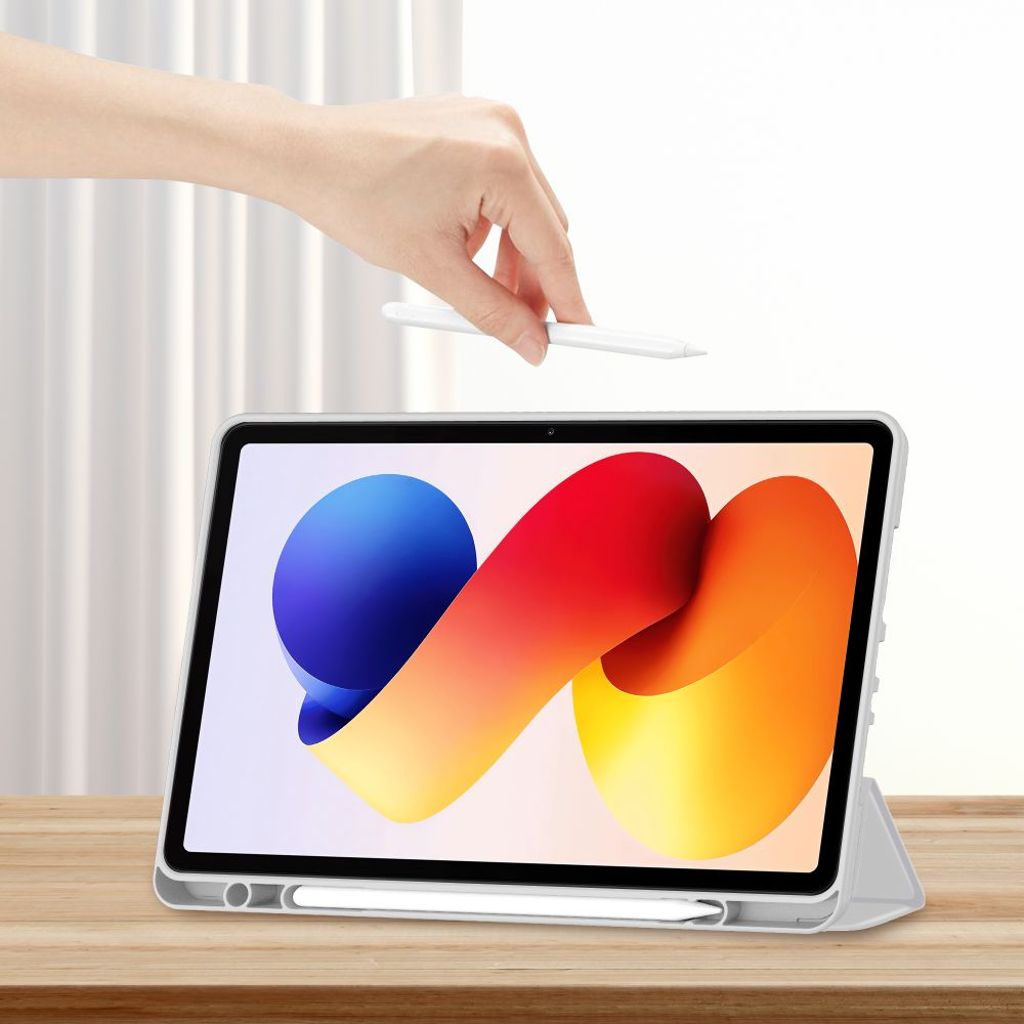 Tech-Protect SC Pen Kotelo Xiaomi Poco Pad M1 / Redmi Pad 2 Pro - Harmaa