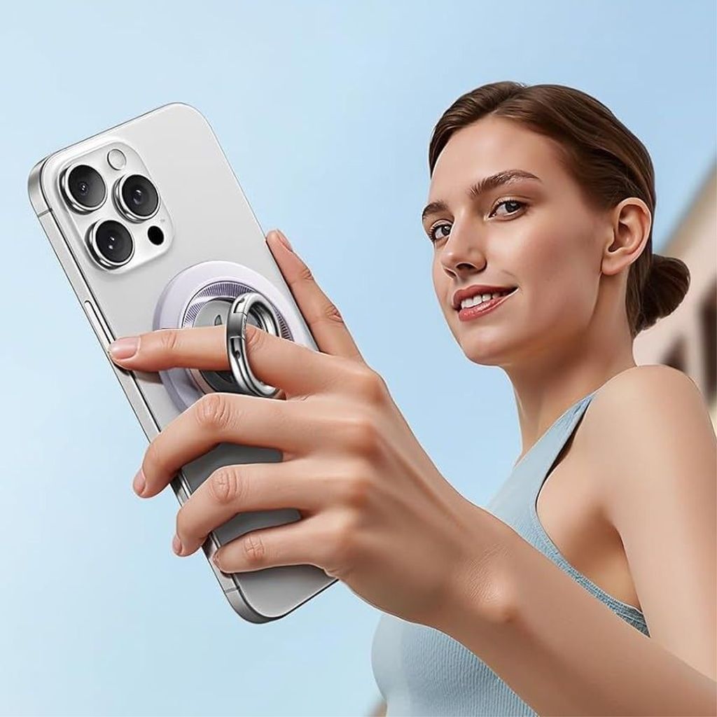 ESR HaloLock MagSafe ringhållare för mobiltelefon – lila