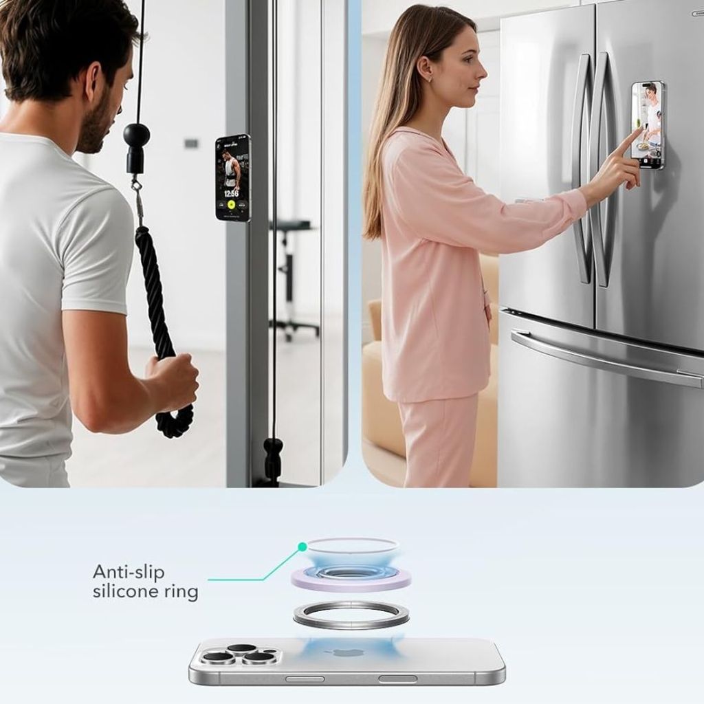 ESR HaloLock MagSafe ringhållare för mobiltelefon – lila