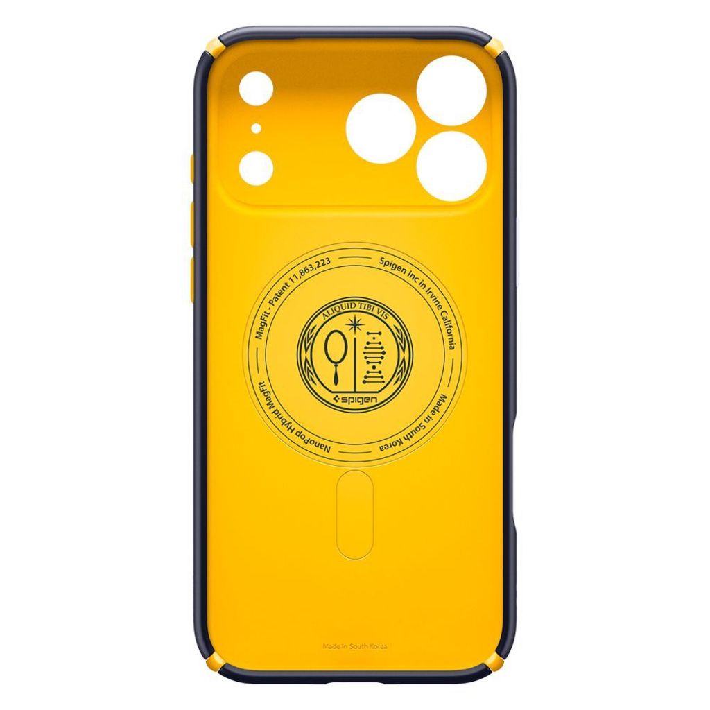 Spigen Nano Pop Hybrid MagSafe Cover til iPhone 17 Pro Max - Marineblå