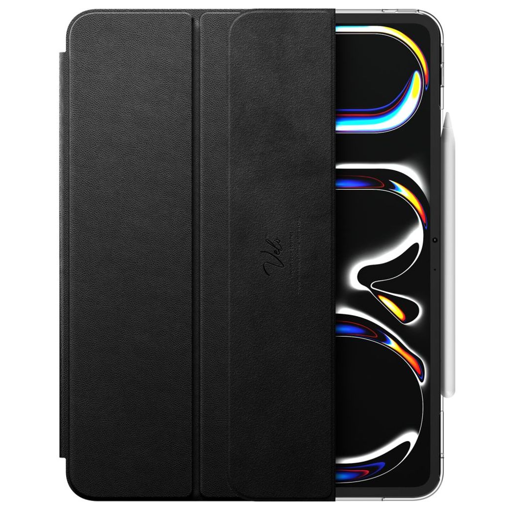 Spigen Liquid Air Folio Etui til iPad Pro 13" 2024-2025 - Svart