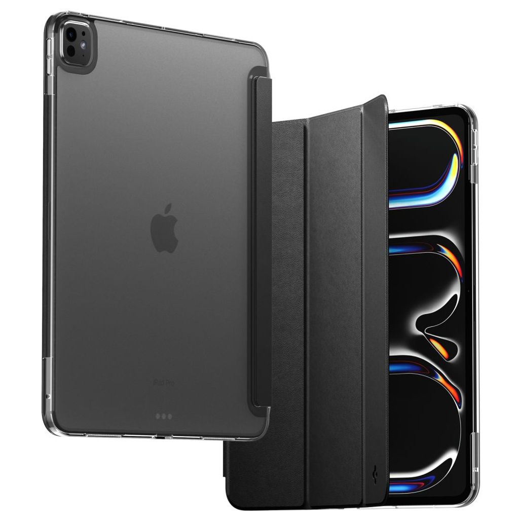Spigen Liquid Air Folio Etui til iPad Pro 13" 2024-2025 - Svart
