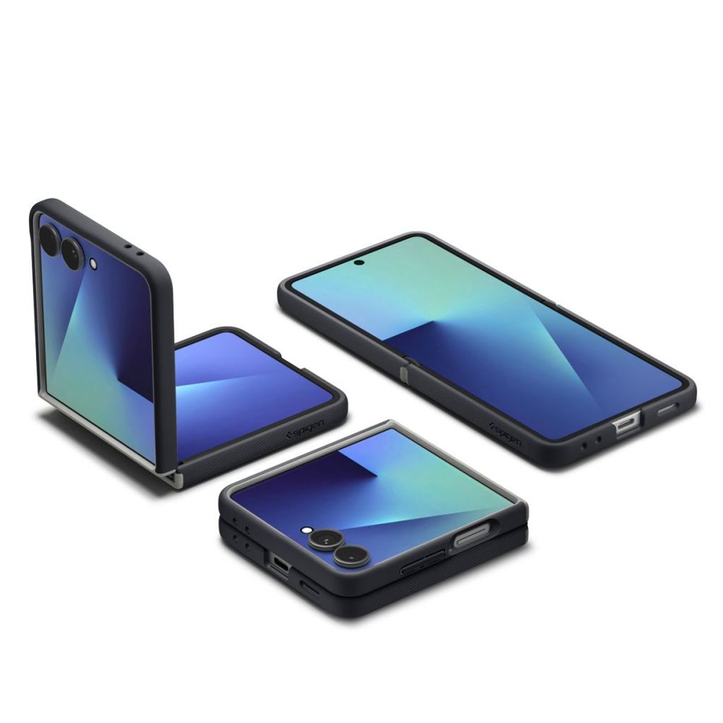 Spigen Nano Pop MagSafe Skal till Samsung Galaxy Z Flip 7 - Svart