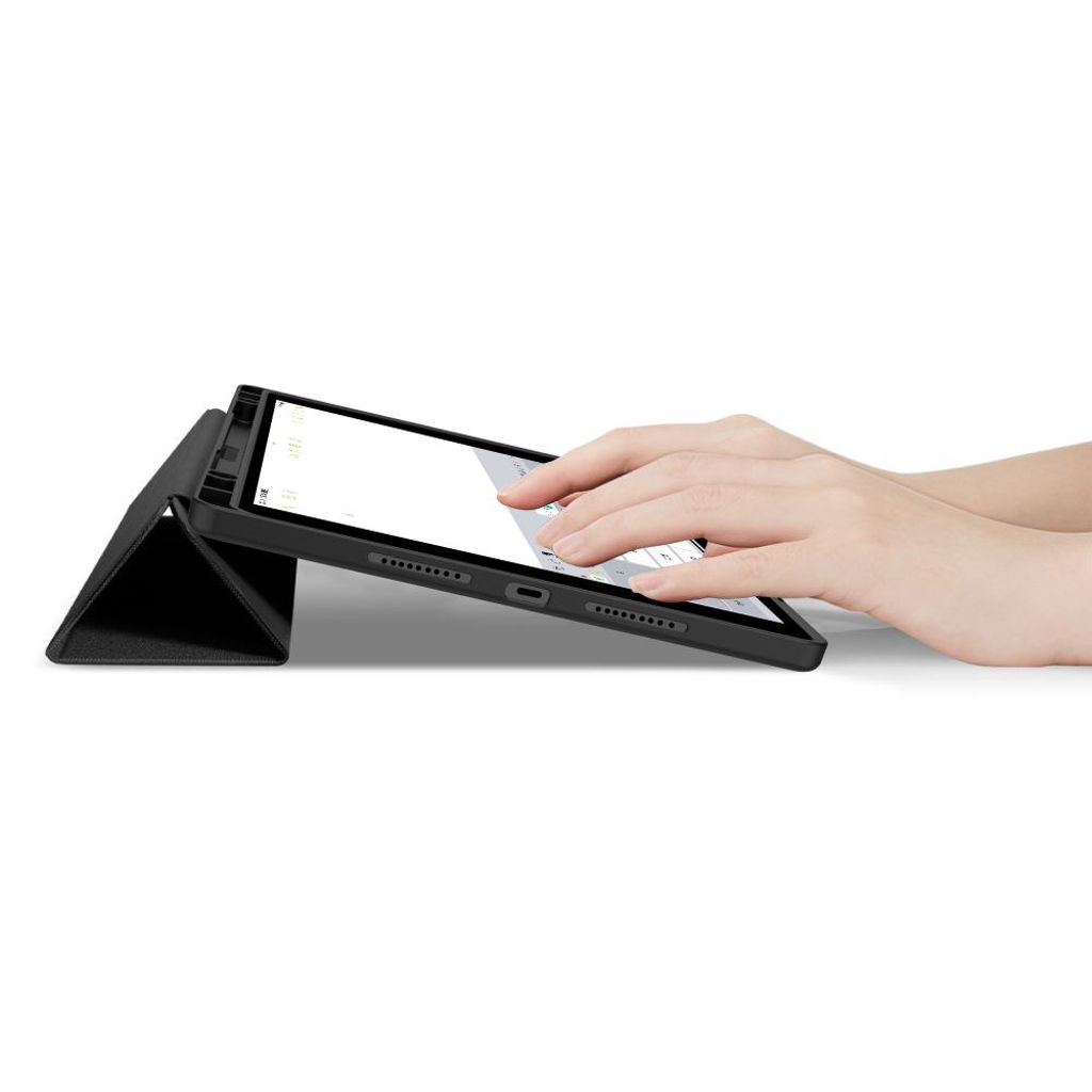 Tech-Protect SmartCase Pen Fodral till Lenovo Idea Tab Plus 12.1" - Svart