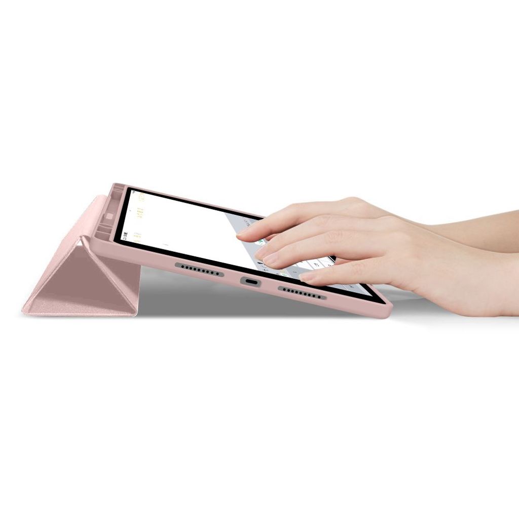 Tech-Protect SmartCase Pen Fodral till Lenovo Idea Tab Plus 12.1" - Rosa