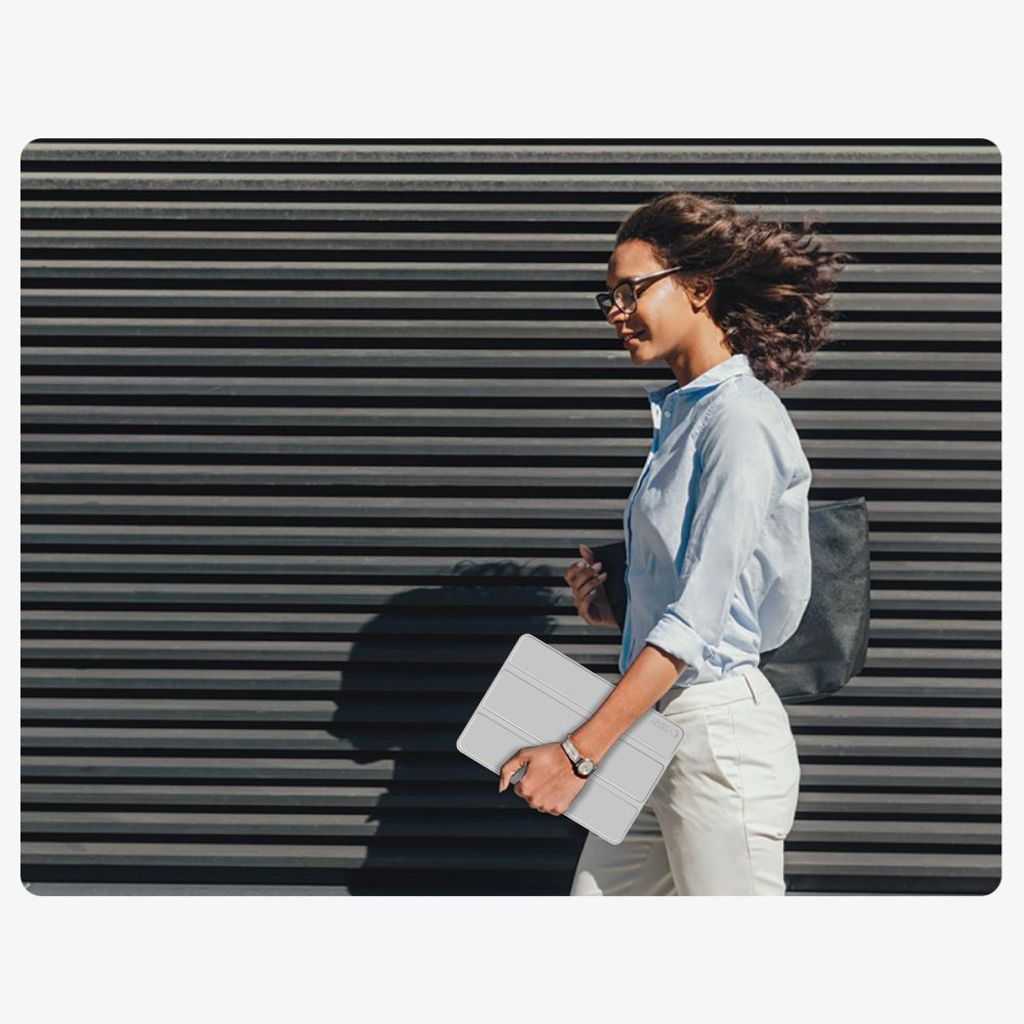 Tech-Protect SmartCase Fodral till Samsung Galaxy Tab A9 Plus/A11 Plus - Grå