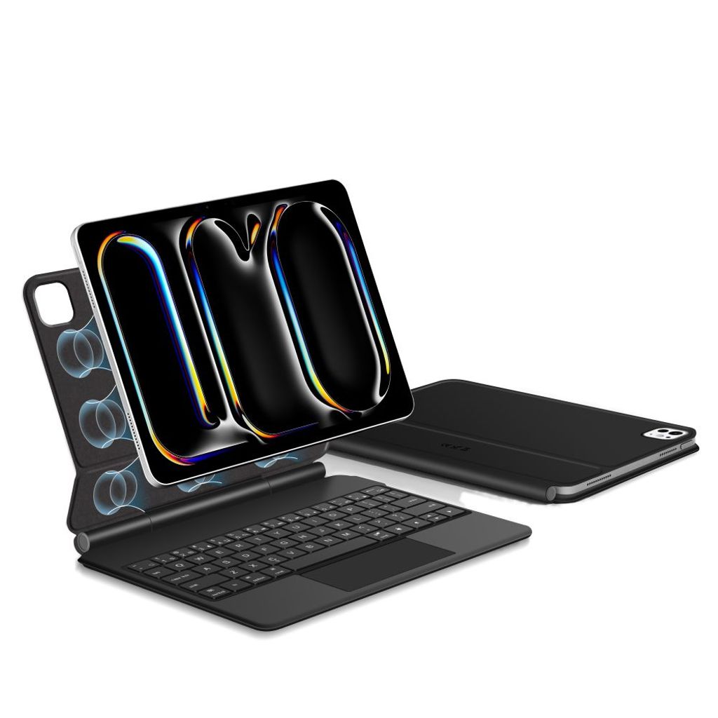 Tech-Protect SmartCase Magnetic Etui til iPad Pro 11" 2024-2025 - Svart