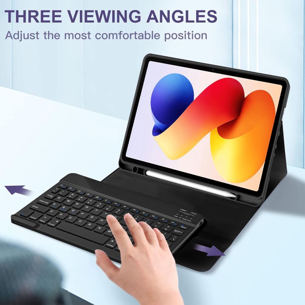 Tech-Protect SC Pen Kotelo Xiaomi Poco Pad M1 / Redmi Pad 2 Pro - Musta