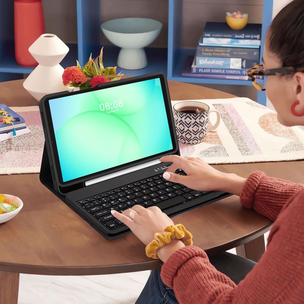 Tech-Protect SC Pen Fodral till Samsung Galaxy Tab A9 Plus/A11 Plus - Svart