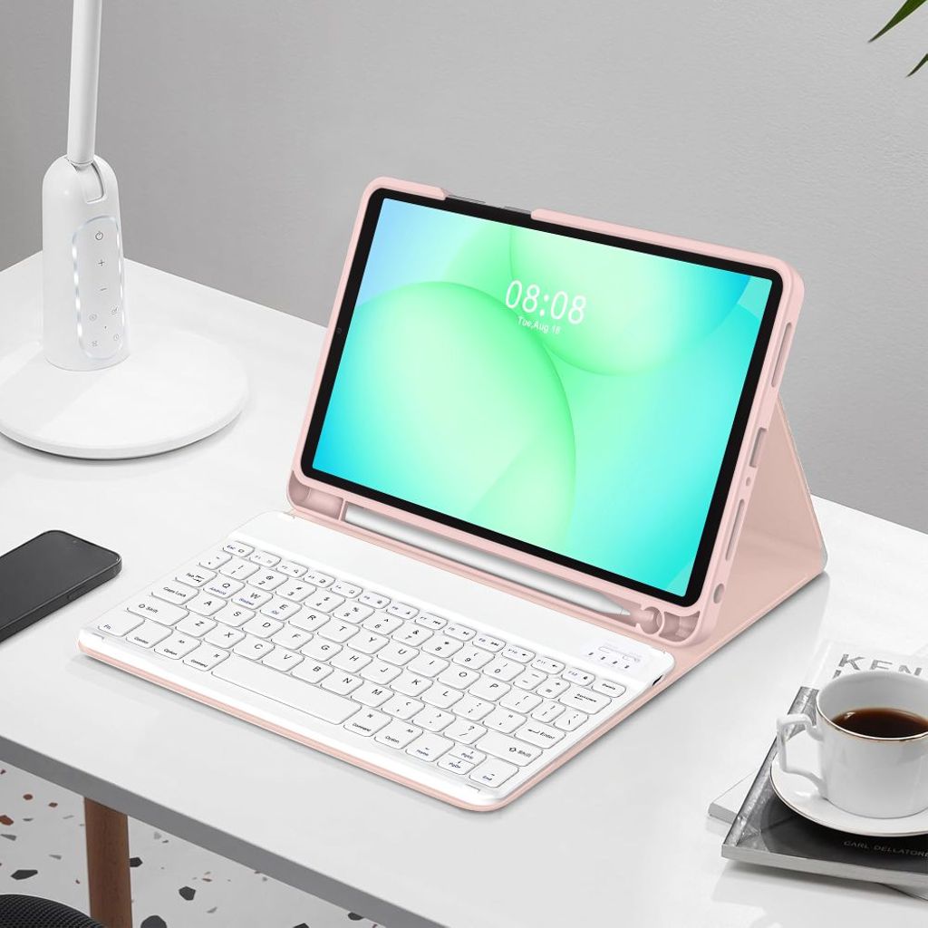 Tech-Protect SC Pen Fodral till Samsung Galaxy Tab A9 Plus/A11 Plus - Rosa