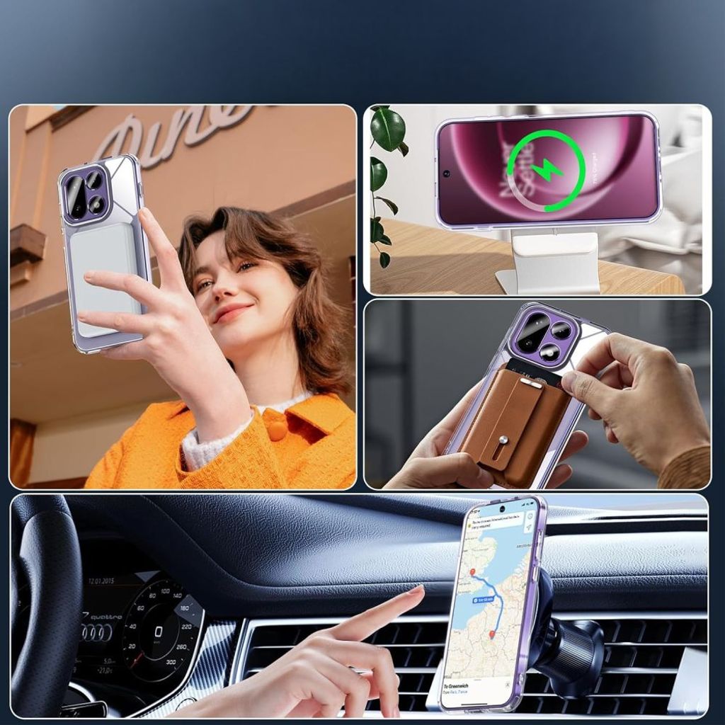 Tech-Protect Flexair Hybrid MagSafe Skal till OnePlus 15 - Transparent