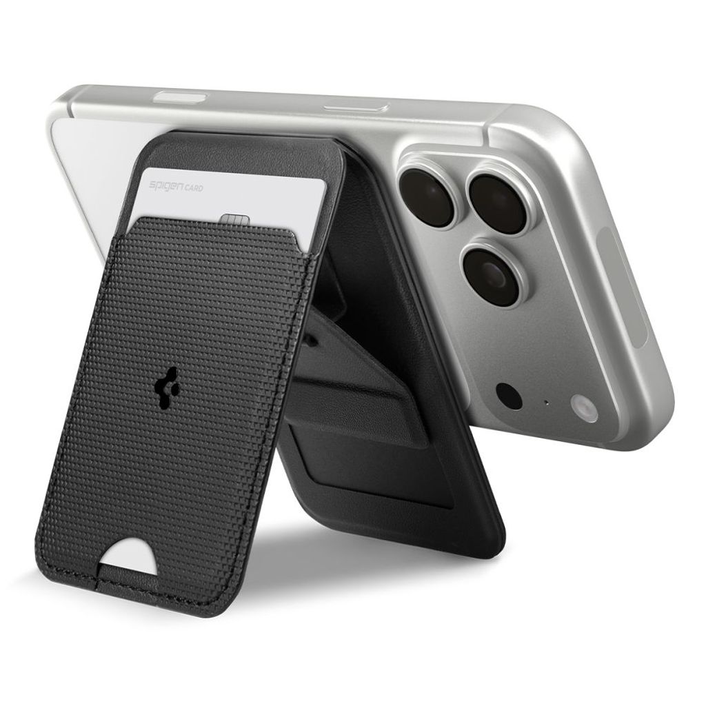 Spigen S314-3 MagSafe-korthållare med Stativ – svart
