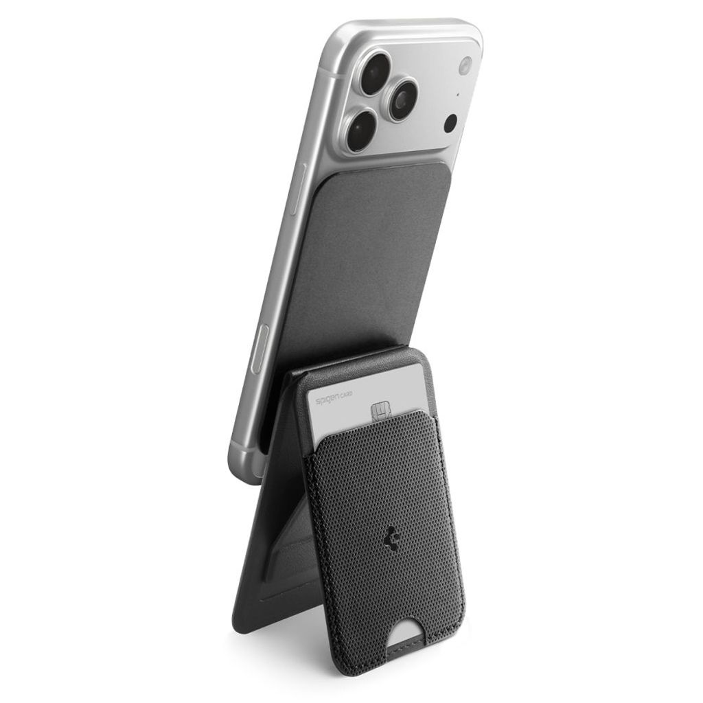 Spigen S314-3 MagSafe-korthållare med Stativ – svart